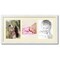 ArtToFrames Collage Photo Picture Frame with 3 - 8.5x11 inch Openings, Framed in White with Over 62 Mat Color Options and Plexi Glass (CSM-3966-28)
